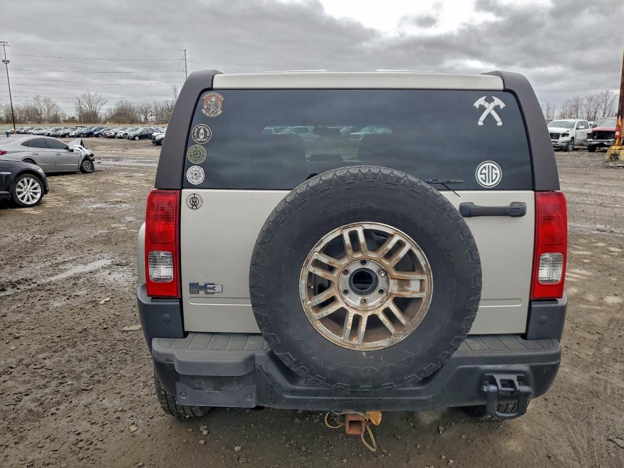 2007 Hummer H3 VIN: 5GTDN13E678149887 Lot: 93985955