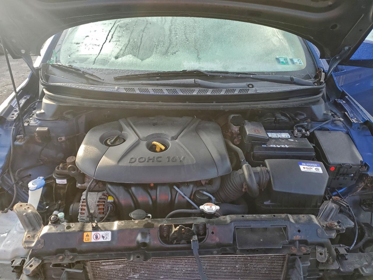 2013 Hyundai Elantra Gls VIN: KMHDH4AE9DU870156 Lot: 93564285