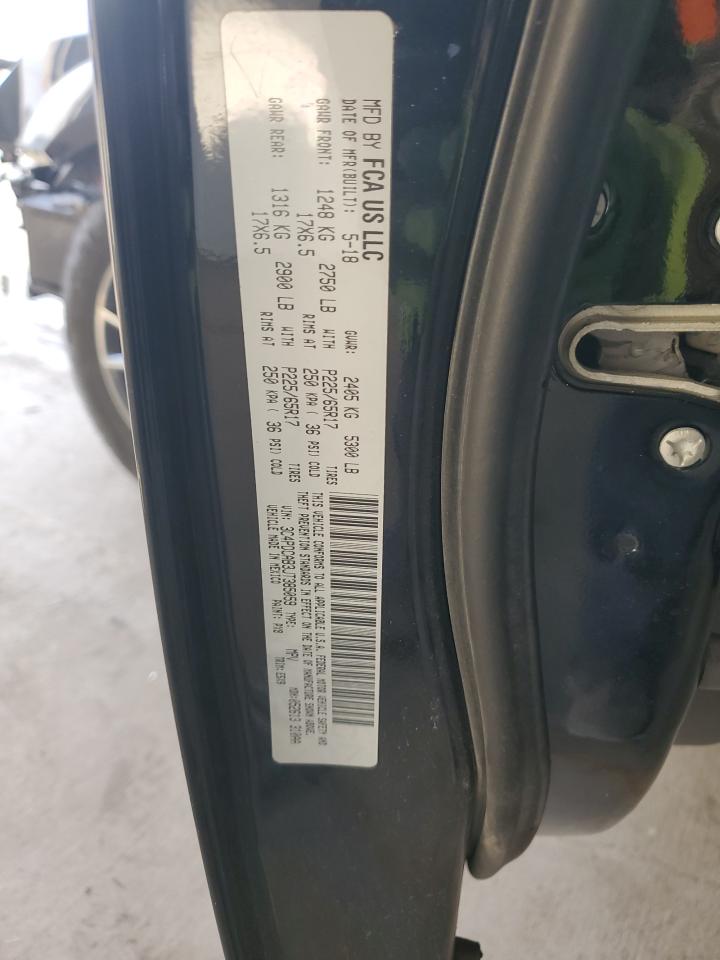 2018 Dodge Journey Se VIN: 3C4PDCAB3JT385059 Lot: 91724955