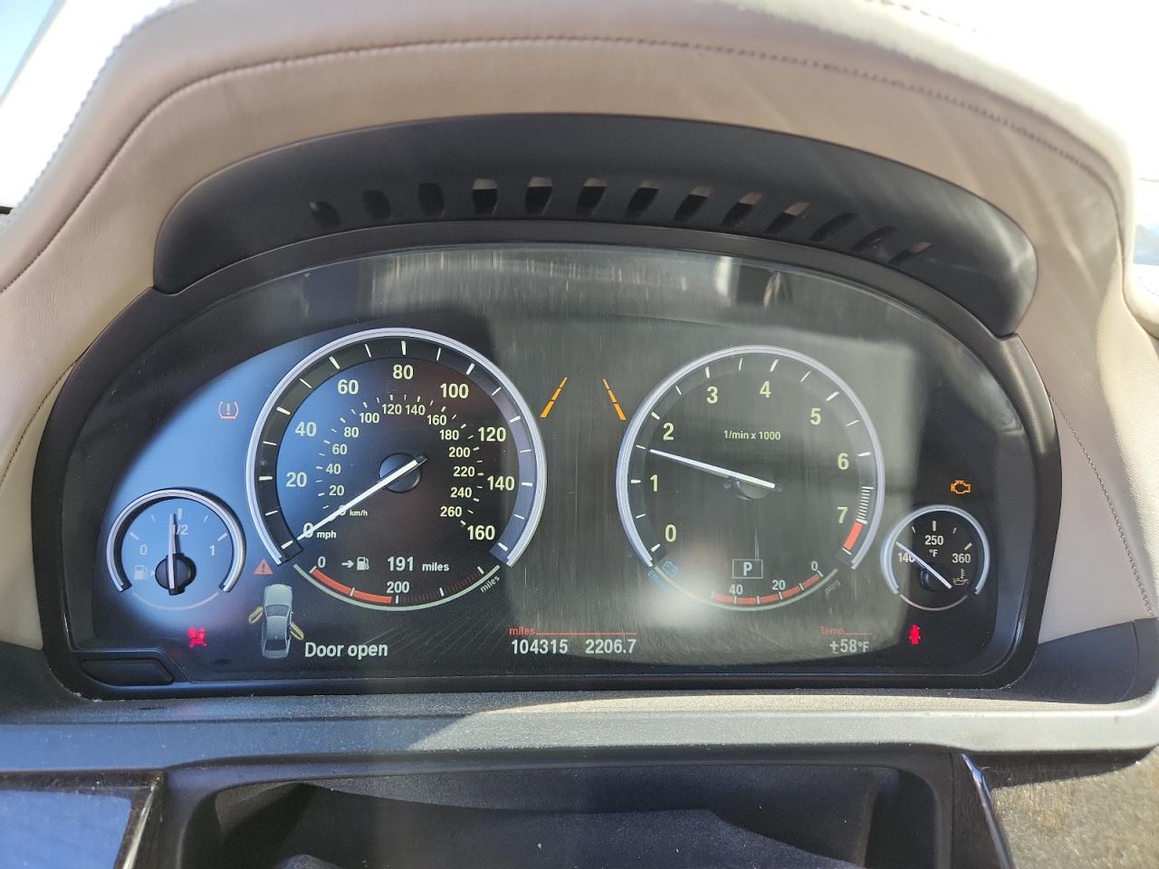 2013 BMW 750 Li VIN: WBAYE8C54DD133298 Lot: 91375865