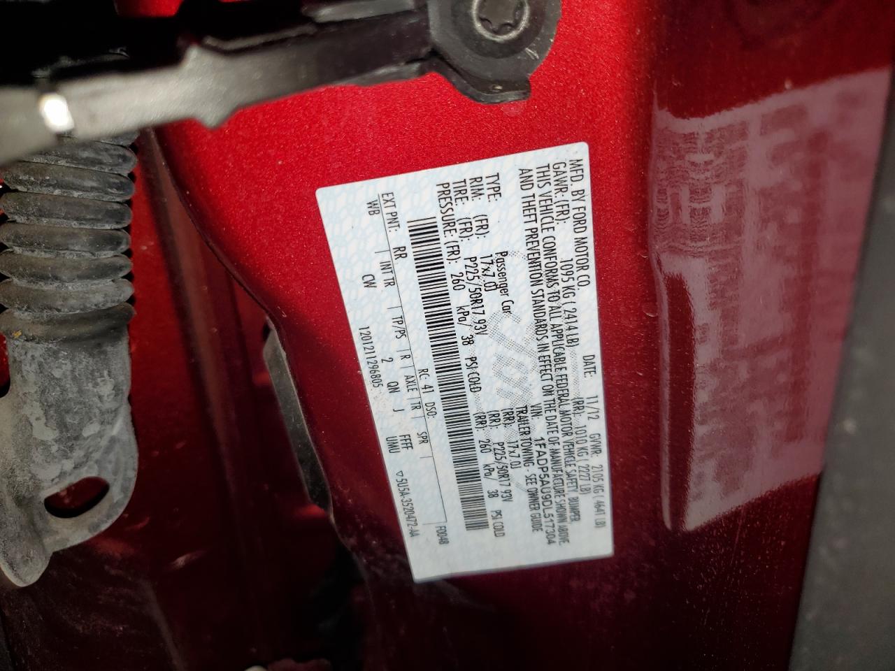 2013 Ford C-Max Se VIN: 1FADP5AU9DL517304 Lot: 92733795