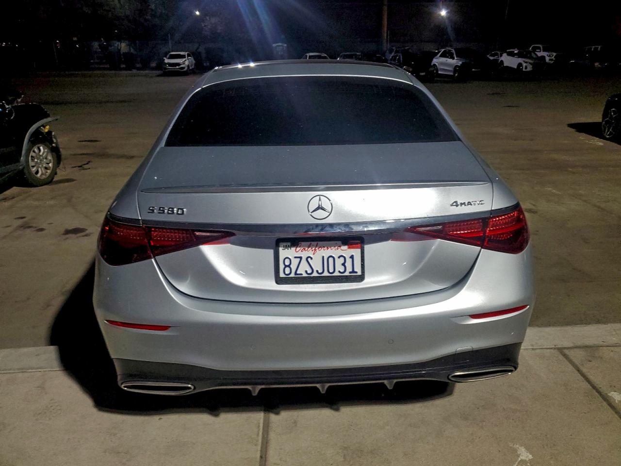 2022 Mercedes Benz S 580 4Mat VIN: 099123 Lot: 95114025