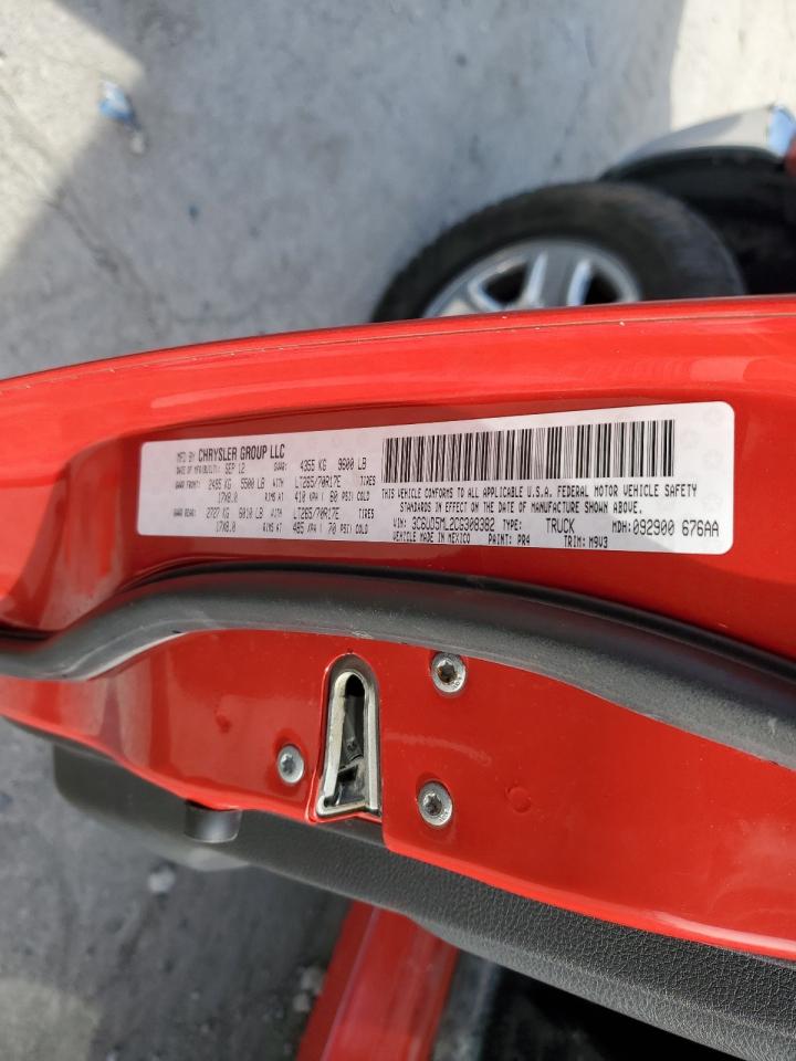 2012 Dodge Ram 2500 Slt VIN: 3C6UD5ML2CG308382 Lot: 92592715