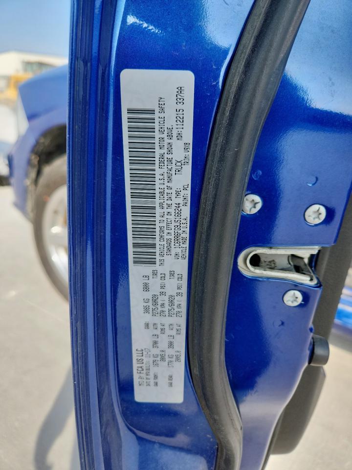 2018 Ram 1500 St VIN: 1C6RR6FG9JS166244 Lot: 93392255