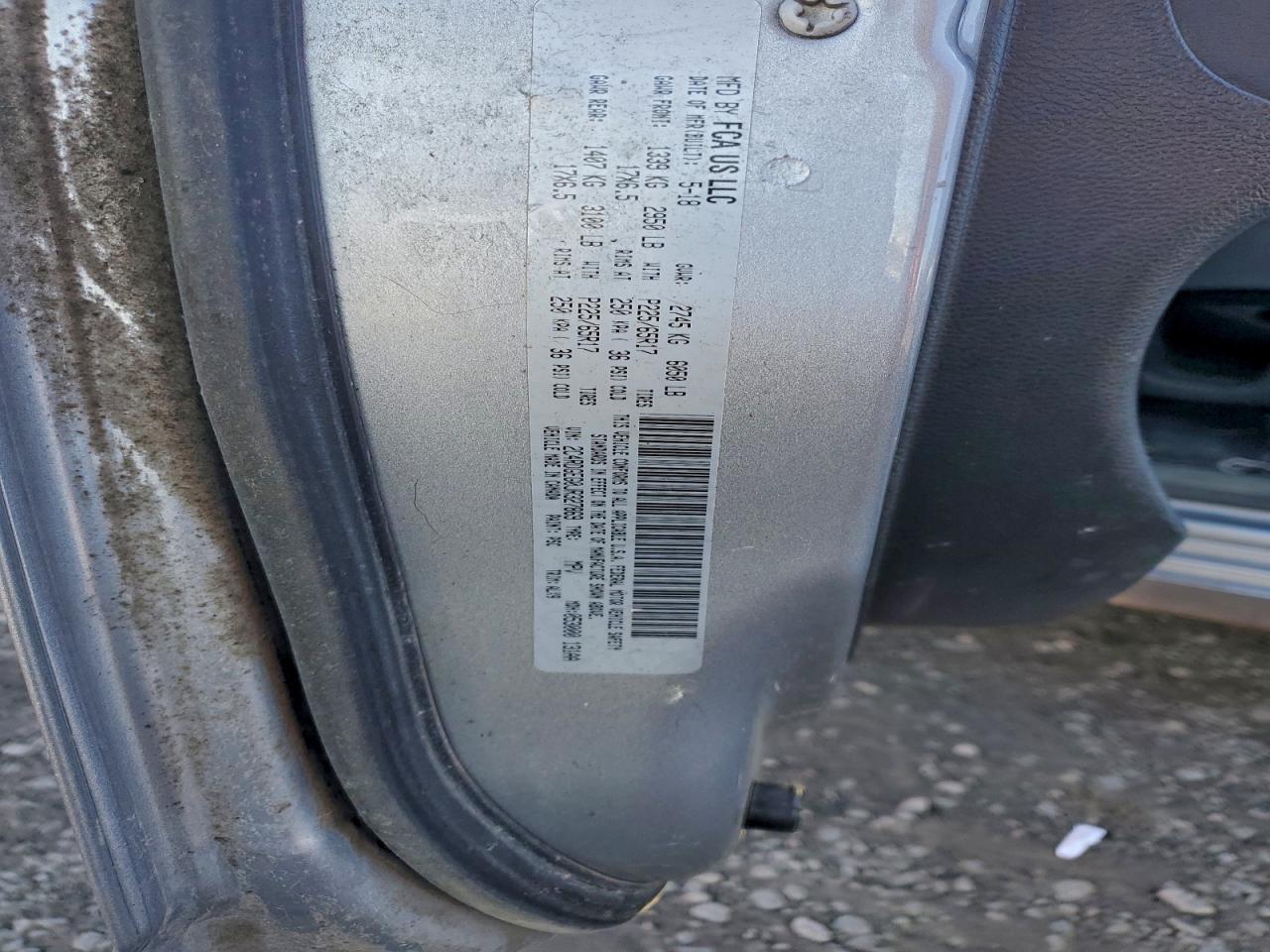 2018 Dodge Grand Caravan Gt VIN: 2C4RDGEG0JR327869 Lot: 94449645