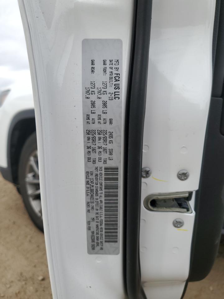 2019 Jeep Cherokee Latitude Plus VIN: 1C4PJMLB6KD402116 Lot: 92861555