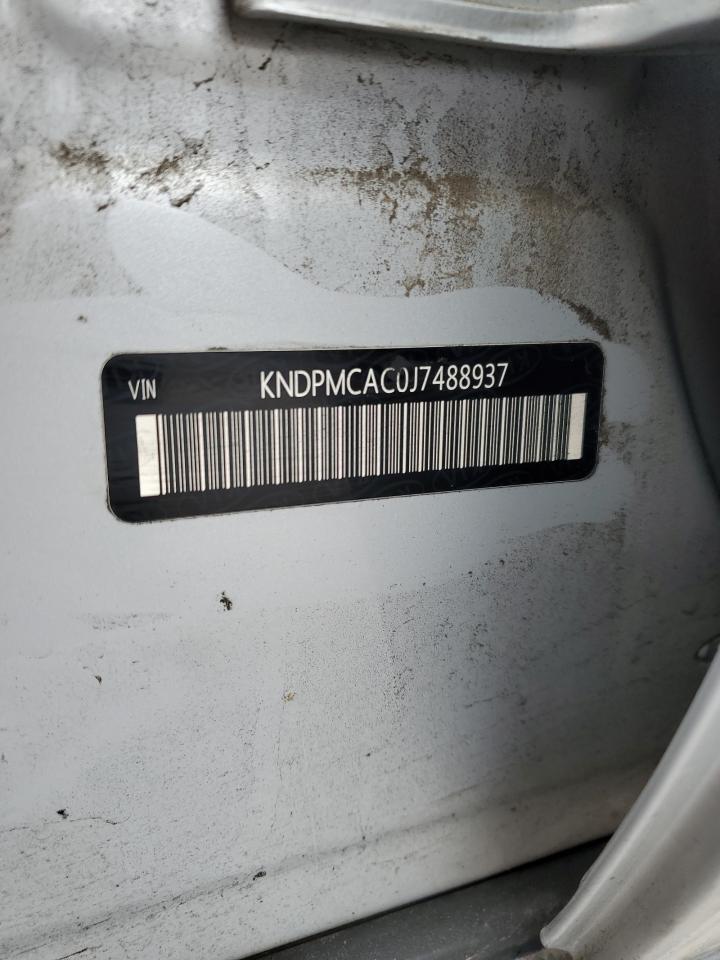 2018 Kia Sportage Lx VIN: KNDPMCAC0J7488937 Lot: 93762665