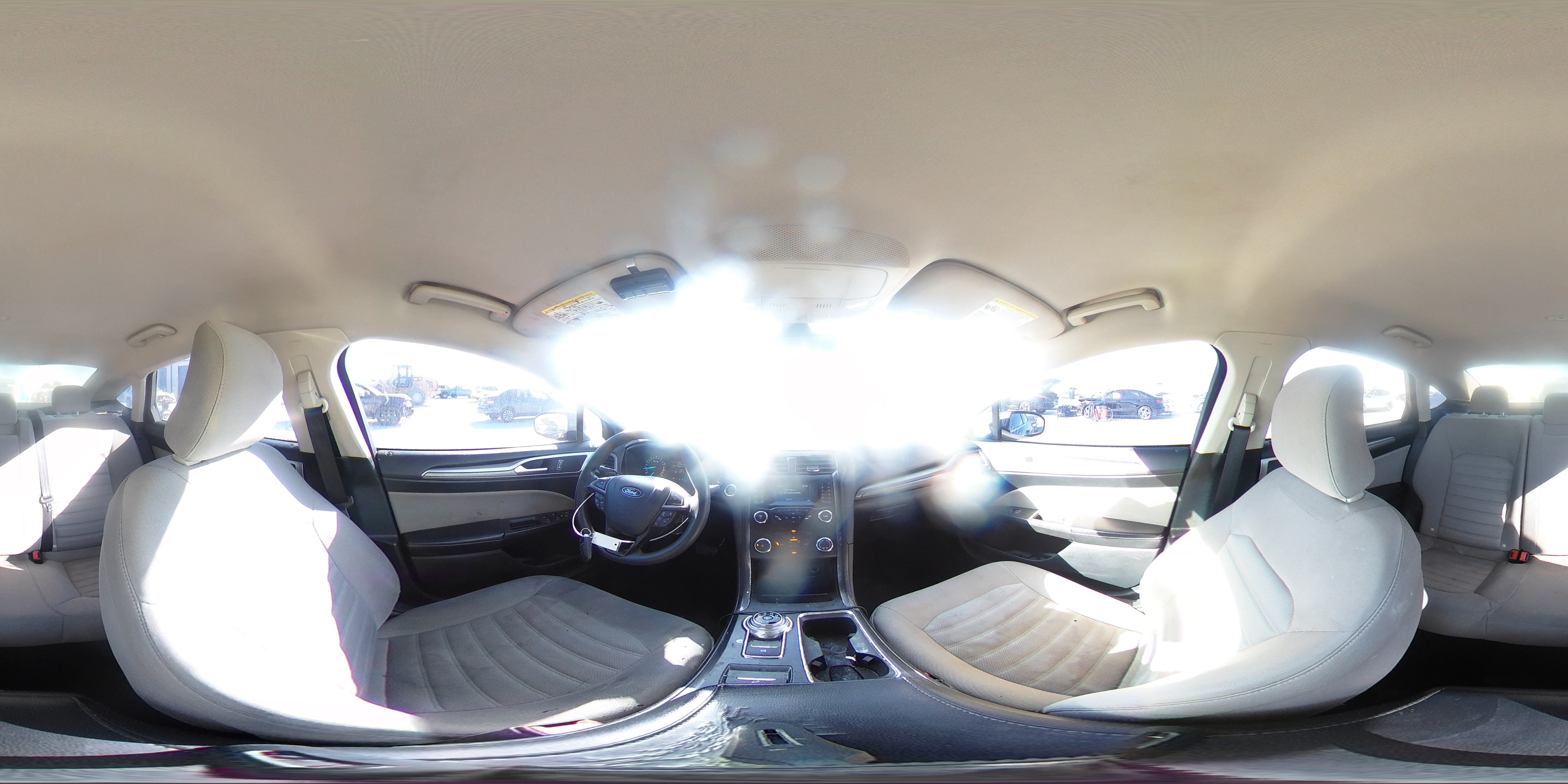 2019 Ford Fusion S VIN: 3FA6P0G75KR160828 Lot: 92851935