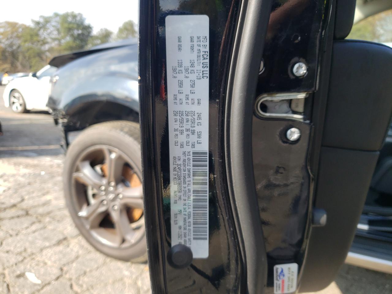 2019 Dodge Journey Crossroad VIN: 3C4PDCGB0KT869358 Lot: 93710535