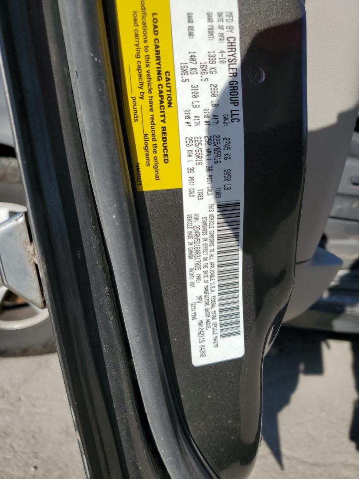 2010 Dodge Grand Caravan Sxt VIN: 2D4RN5D16AR317025 Lot: 91601395