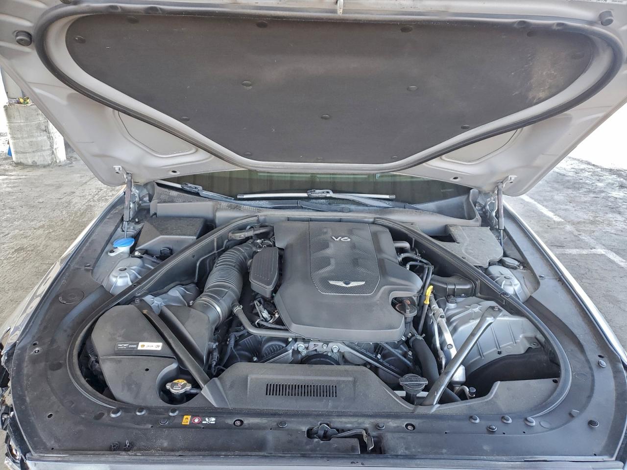 2017 Genesis G80 Base VIN: KMHGN4JE6HU191148 Lot: 93344075