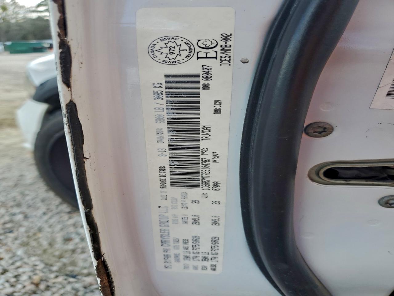 2014 Ram 1500 Sport VIN: 1C6RR7MT7ES104787 Lot: 93849335