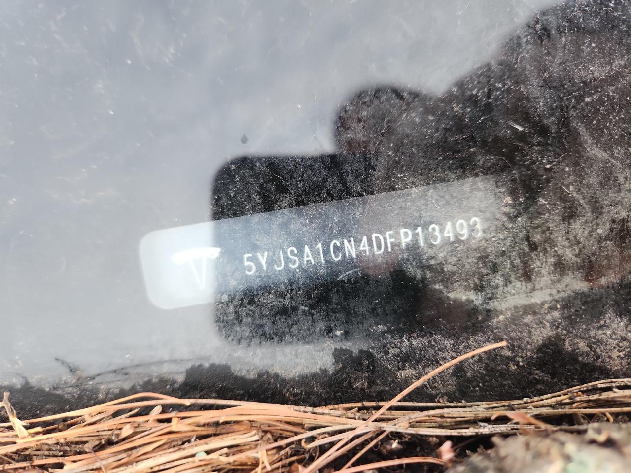 2013 Tesla Model S VIN: 5YJSA1CN4DFP13493 Lot: 91034615