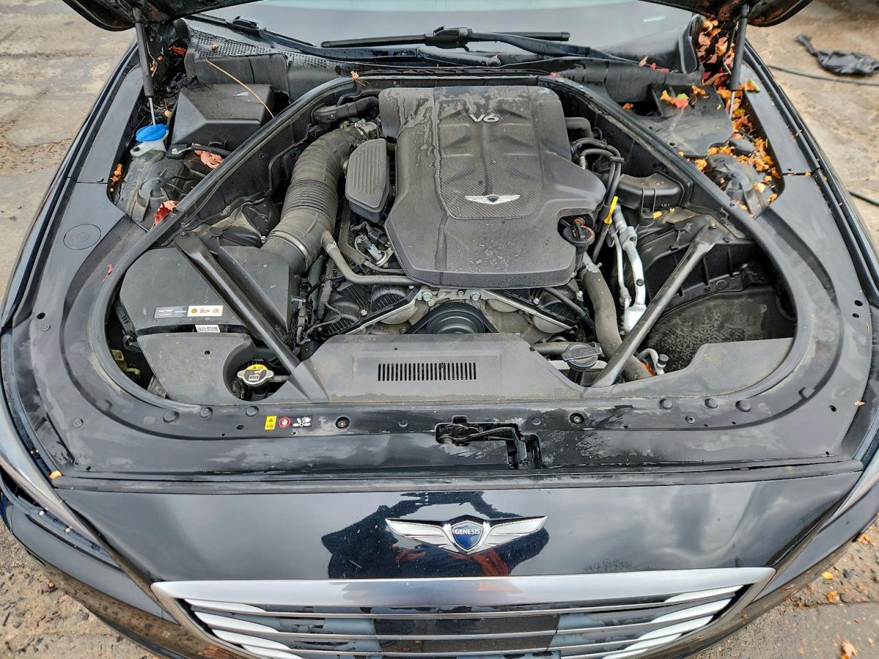 2017 Genesis G80 Base VIN: KMHGN4JE6HU171711 Lot: 93887985