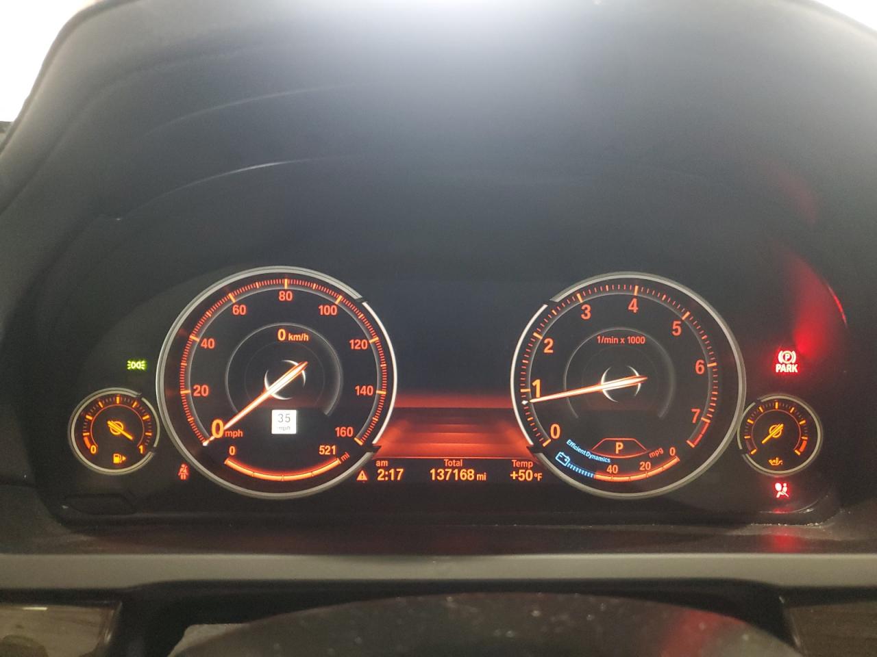 2014 BMW 740 Li VIN: WBAYE4C57ED138733 Lot: 91781635