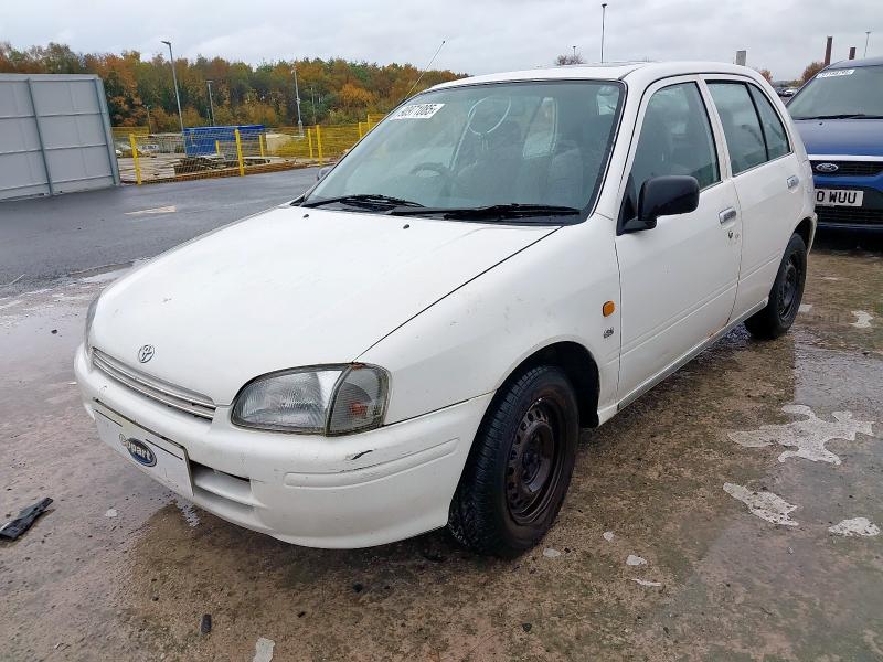 1998 TOYOTA STARLET 1.3 GLS 5DR AUTO for sale at Copart ST HELENS
