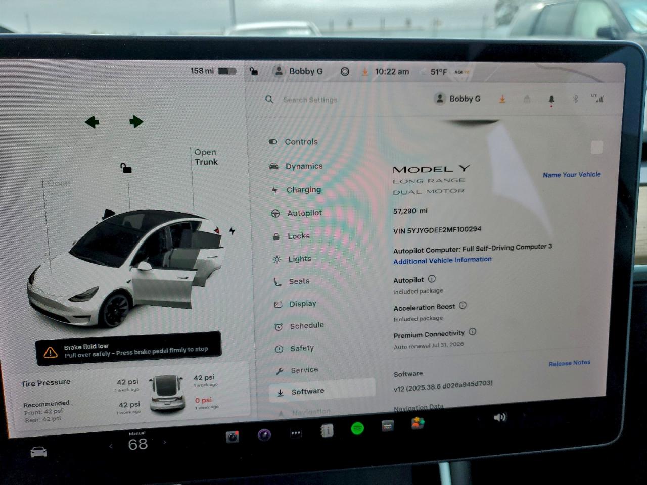 2021 Tesla Model Y VIN: 5YJYGDEE2MF100294 Lot: 94195015