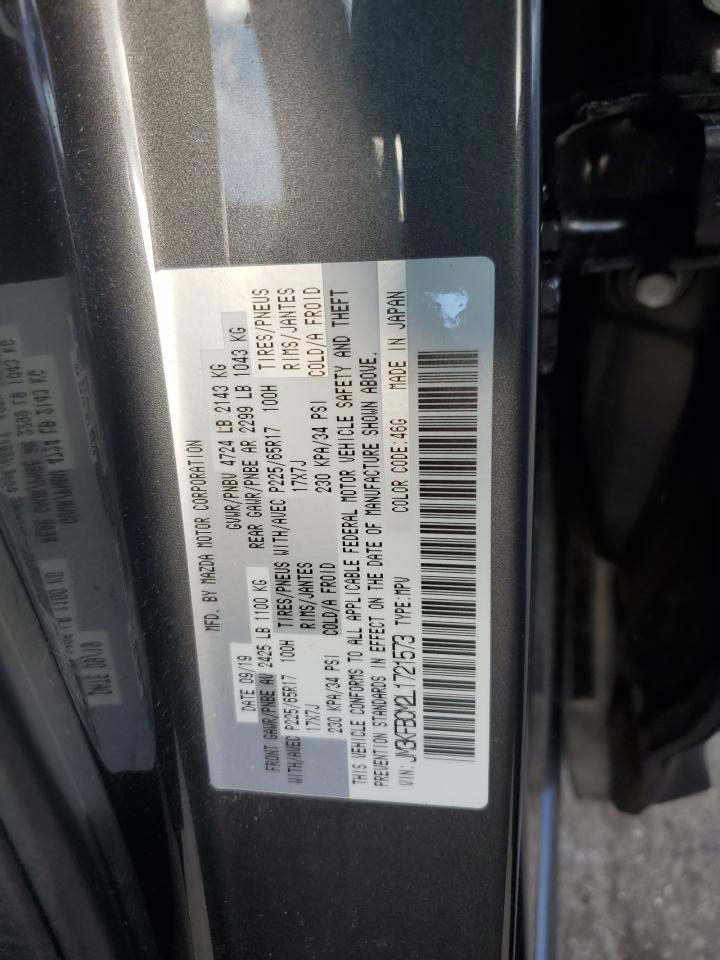 2020 Mazda Cx-5 Touring VIN: JM3KFBCM2L1721573 Lot: 92566885