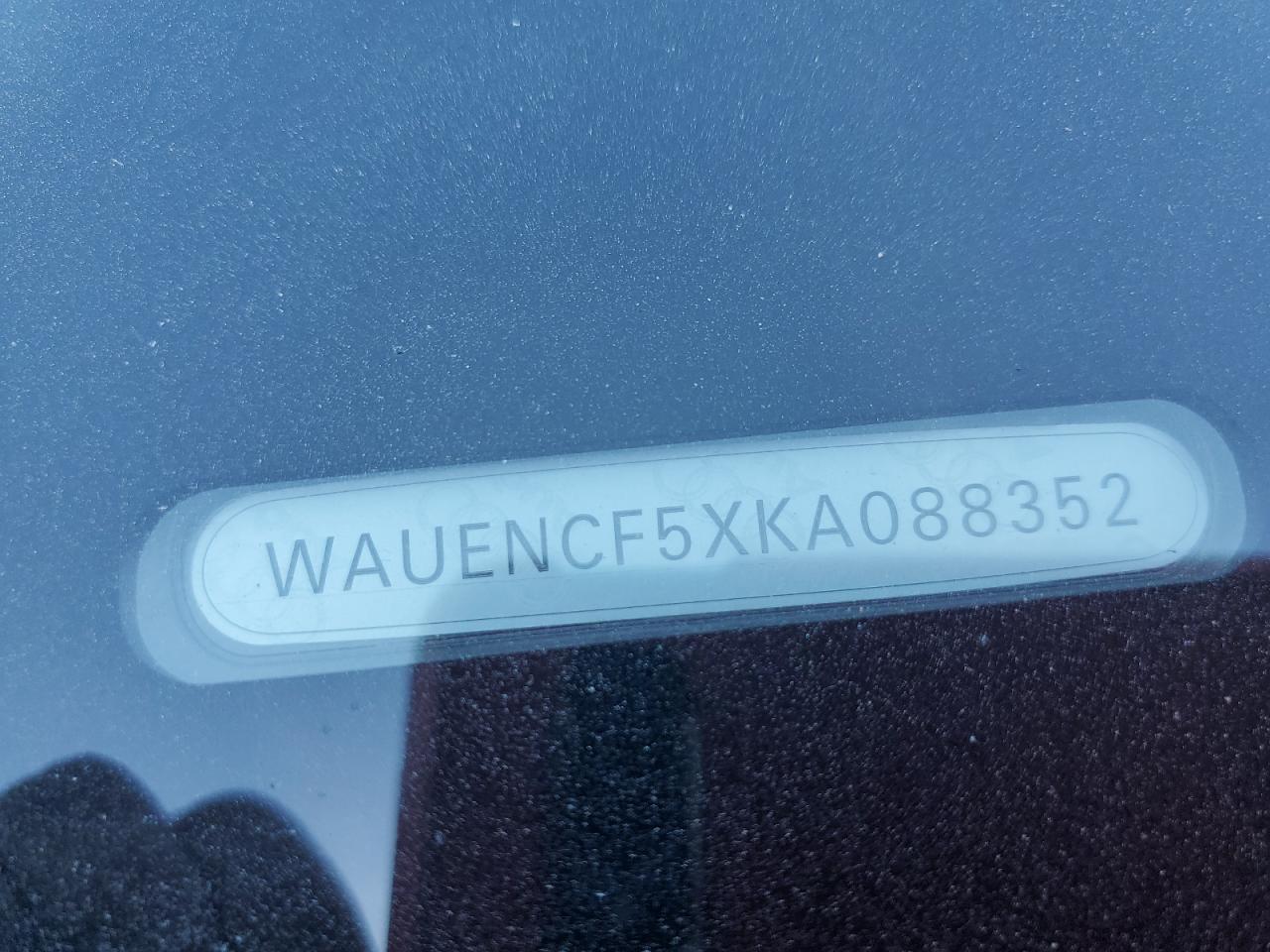 2019 Audi A5 Premium Plus S-Line VIN: WAUENCF5XKA088352 Lot: 93031485