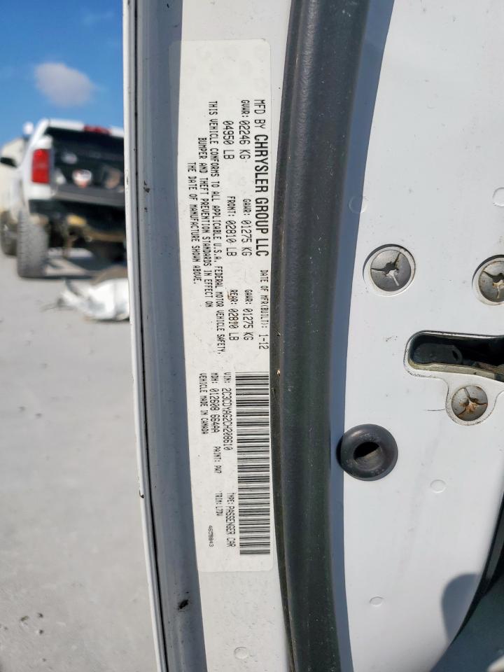 2012 Dodge Challenger Sxt VIN: 2C3CDYAG2CH208610 Lot: 93261555