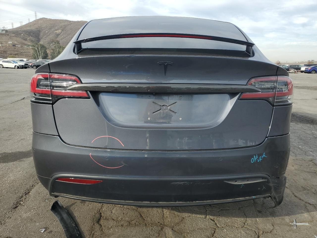 2021 Tesla Model X VIN: 5YJXCBE21MF322777 Lot: 91678525