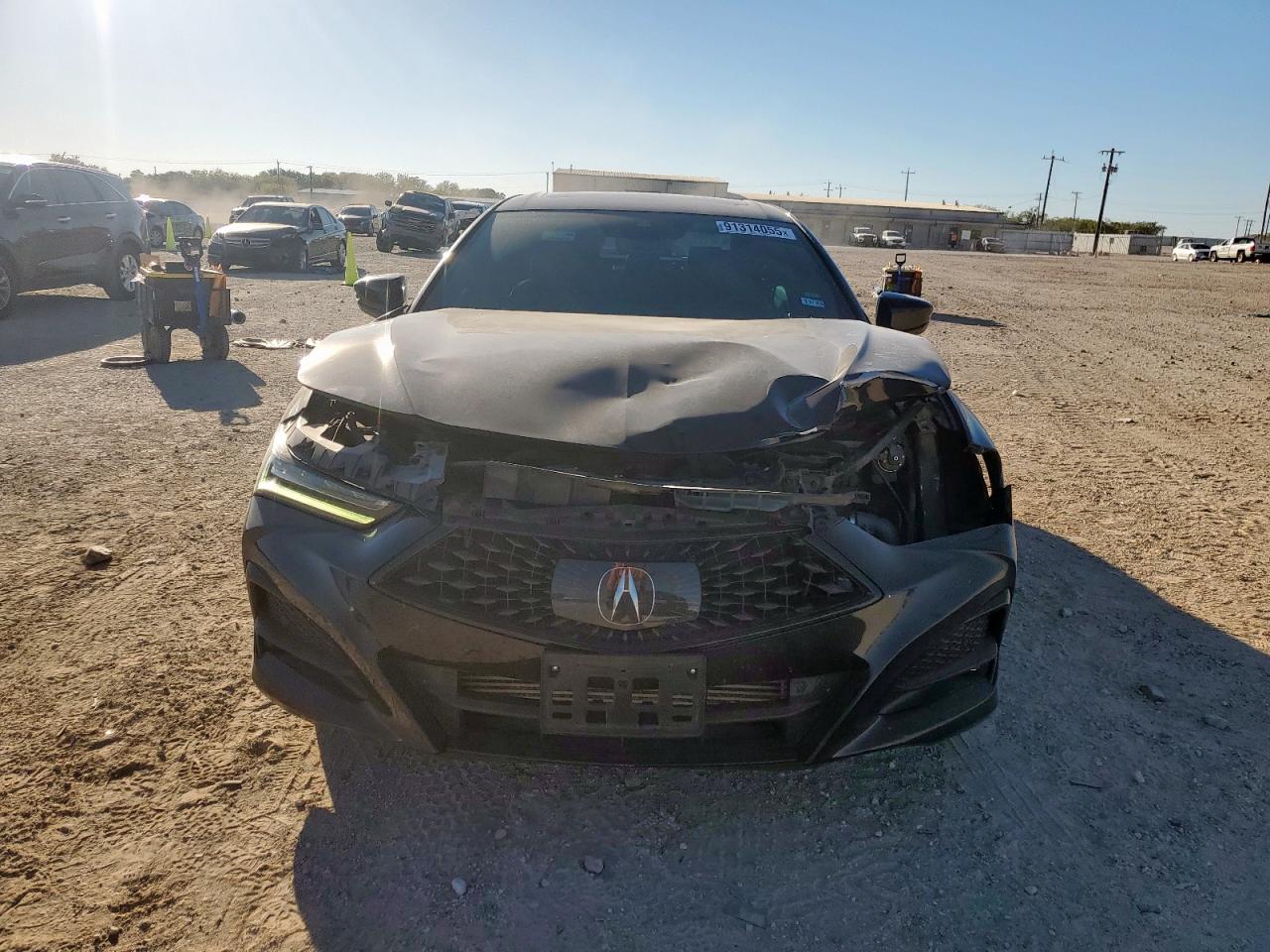 2022 Acura Tlx Tech A VIN: 19UUB5F53NA005904 Lot: 91314055