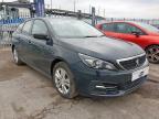 2018 PEUGEOT 308 1.5 BLUEHDI 130 ACTIVE 5DR for sale at Copart CHESTER