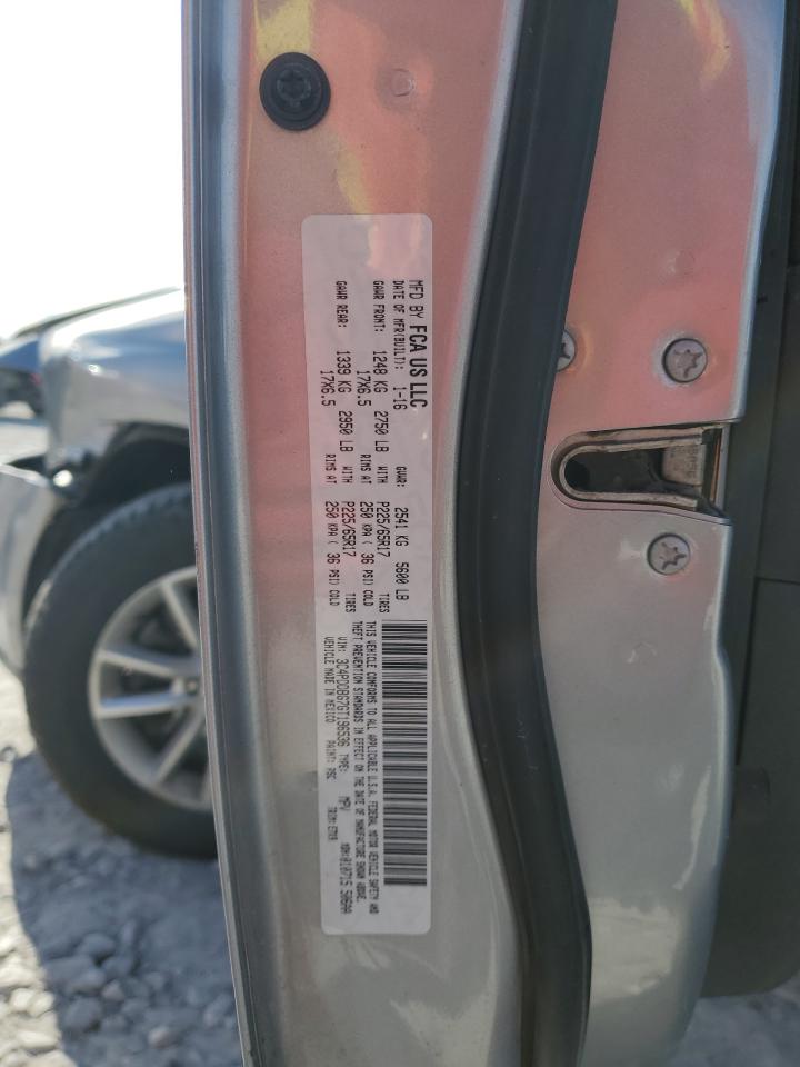 2016 Dodge Journey Sxt VIN: 3C4PDDBG7GT196536 Lot: 92510315