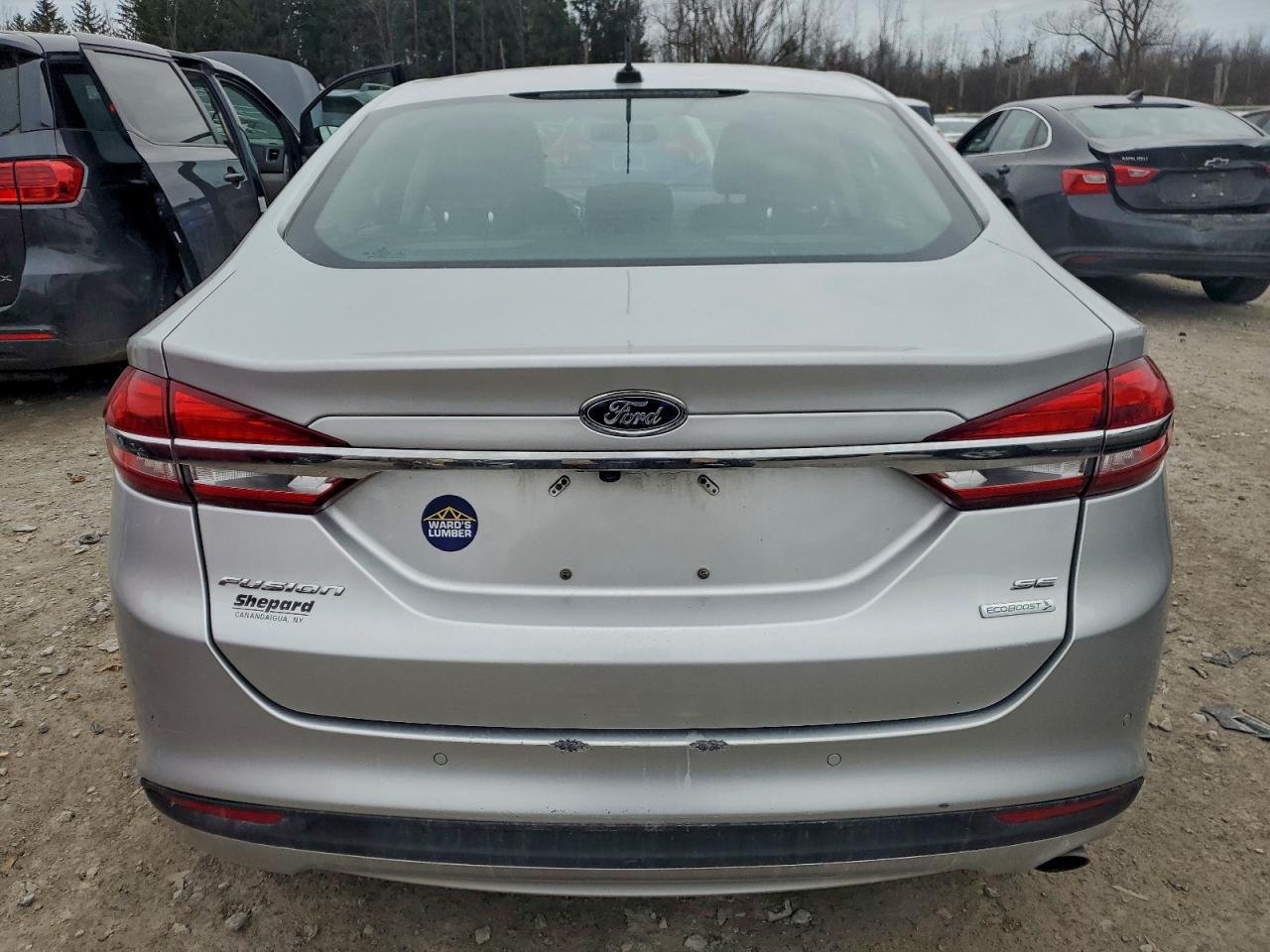 2017 Ford Fusion Se VIN: 3FA6P0HD2HR378044 Lot: 93941885