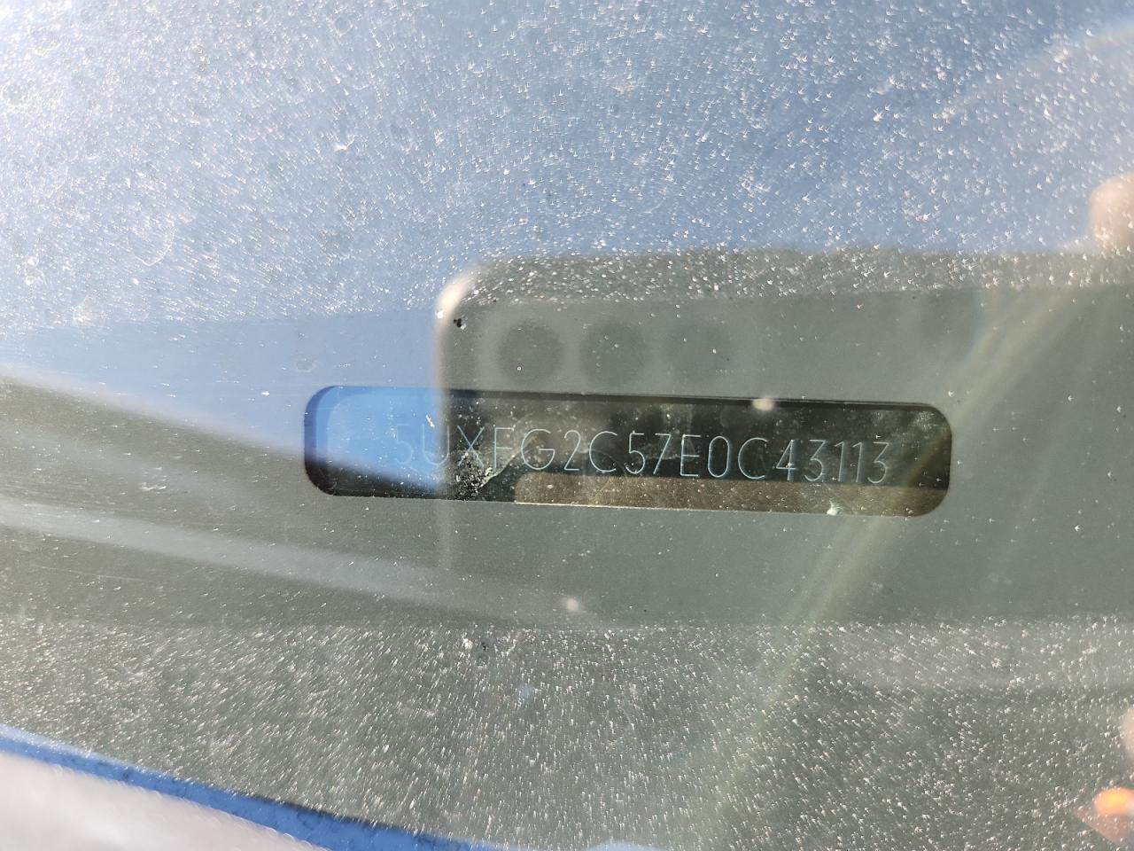 2014 BMW X6 xDrive35I VIN: 5UXFG2C57E0C43113 Lot: 91181595