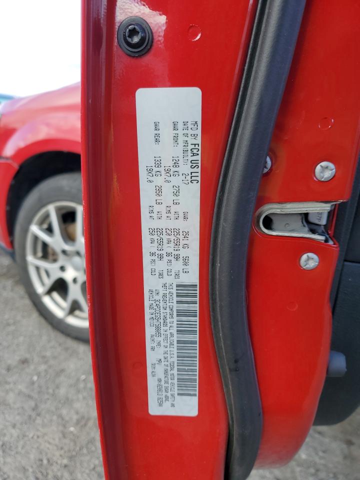 2017 Dodge Journey Gt VIN: 3C4PDDEG5HT588055 Lot: 92842365