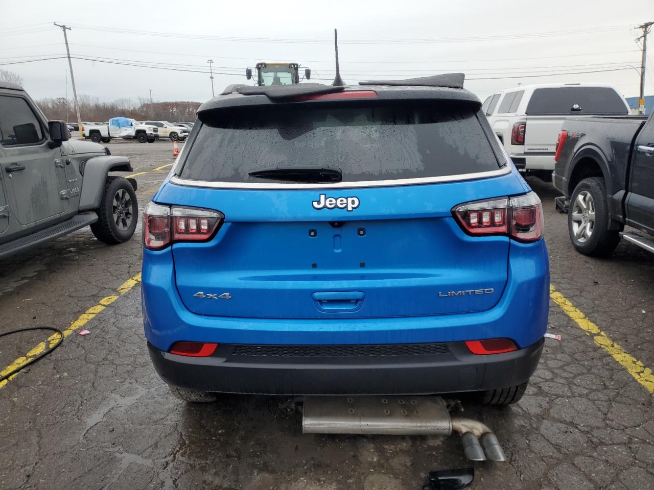 2022 Jeep Compass Limited VIN: 3C4NJDCB8NT209827 Lot: 93209245