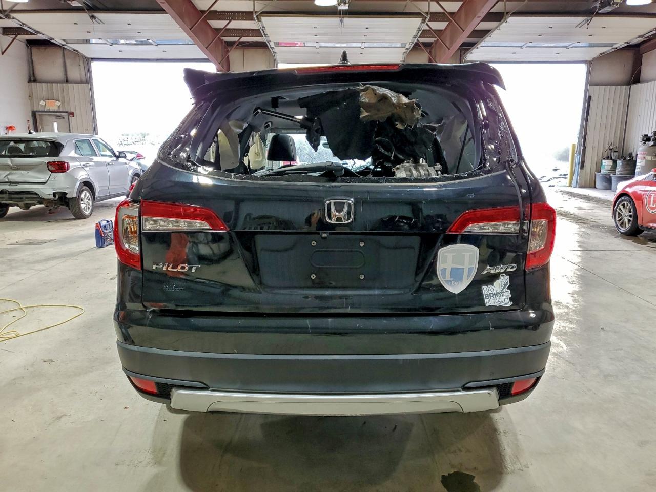 2019 Honda Pilot Exl VIN: 5FNYF6H58KB075487 Lot: 93598675