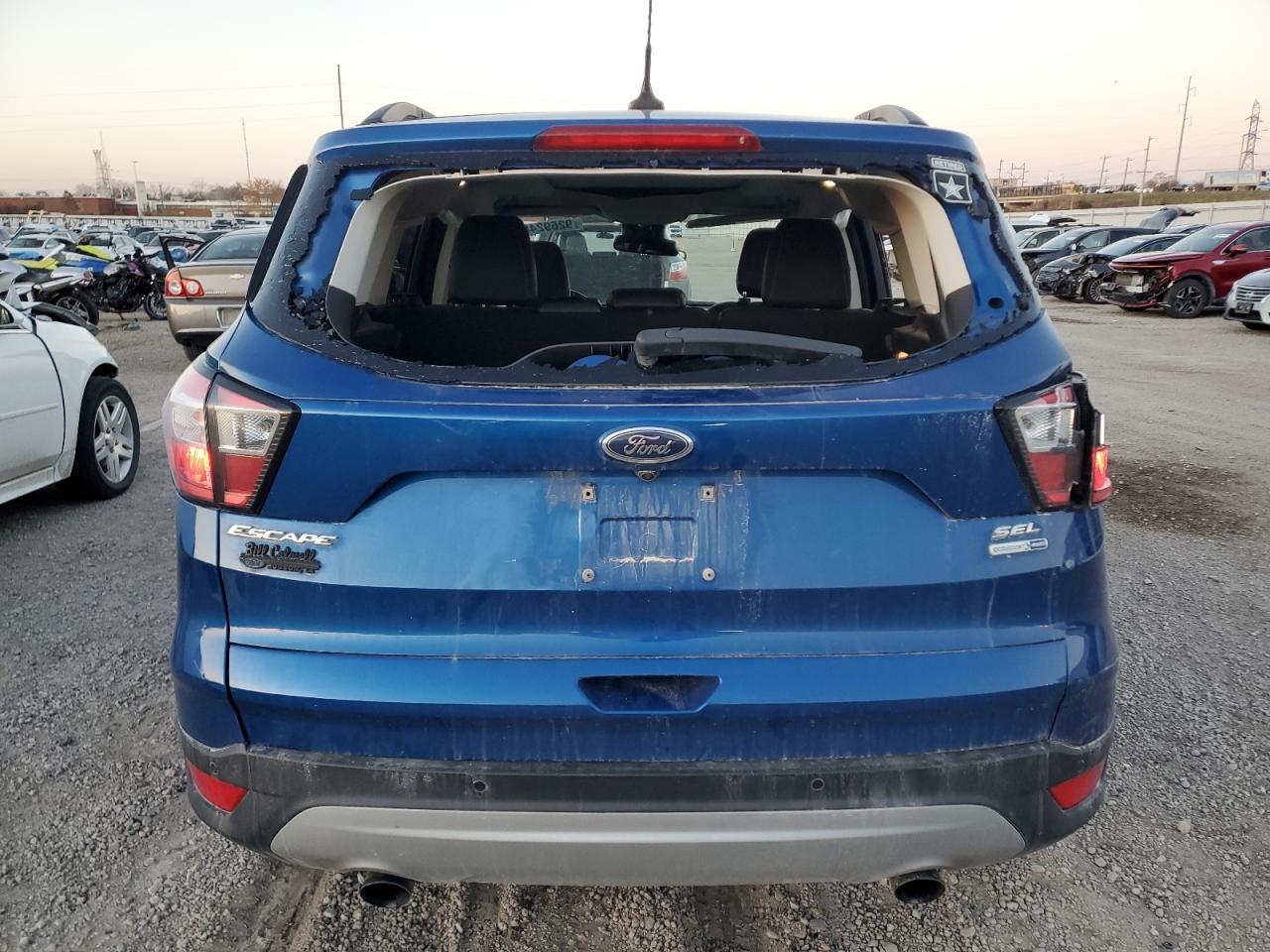 2018 Ford Escape Sel VIN: 1FMCU9HD0JUD34970 Lot: 92692485