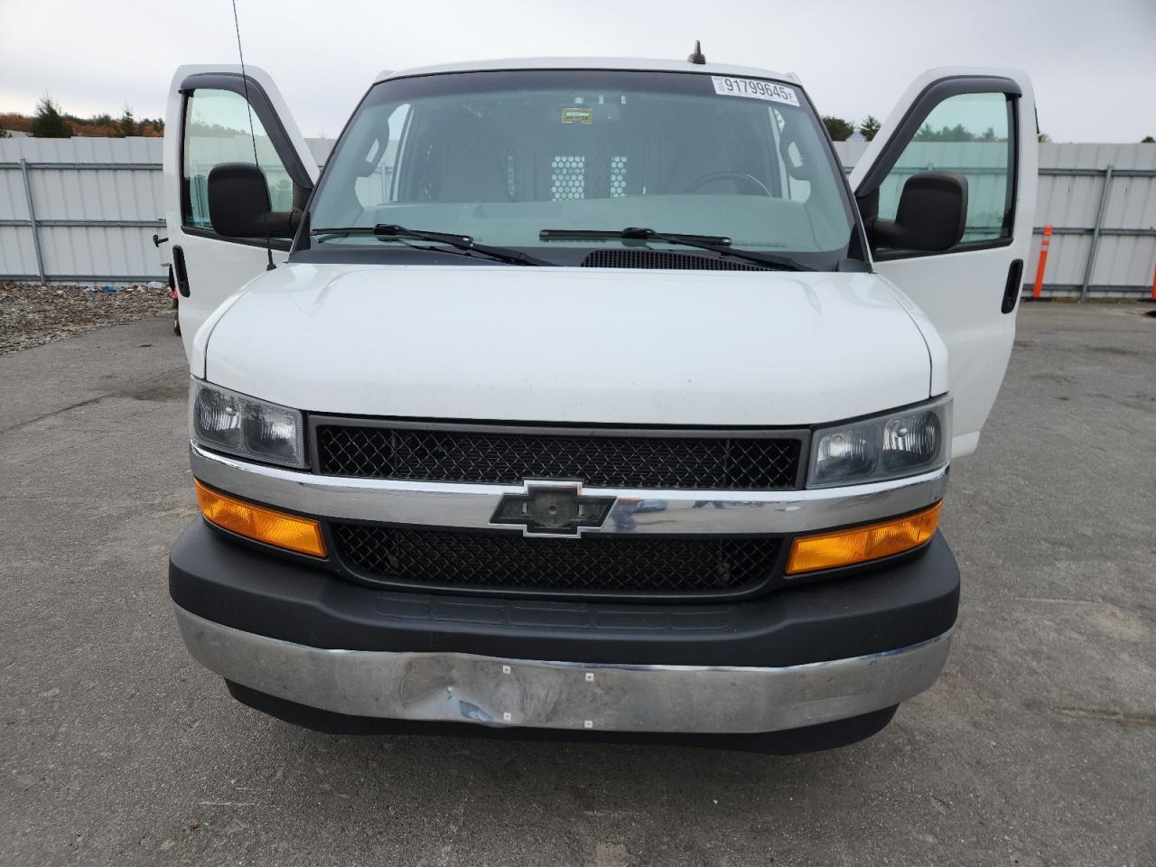 2018 Chevrolet Express G2500 VIN: 1GCWGAFP7J1335915 Lot: 91799645