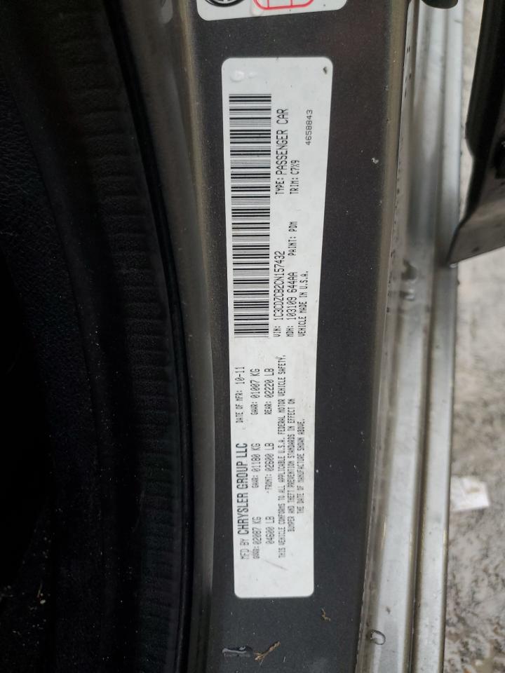 2012 Dodge Avenger Sxt VIN: 1C3CDZCB2CN157432 Lot: 93909055