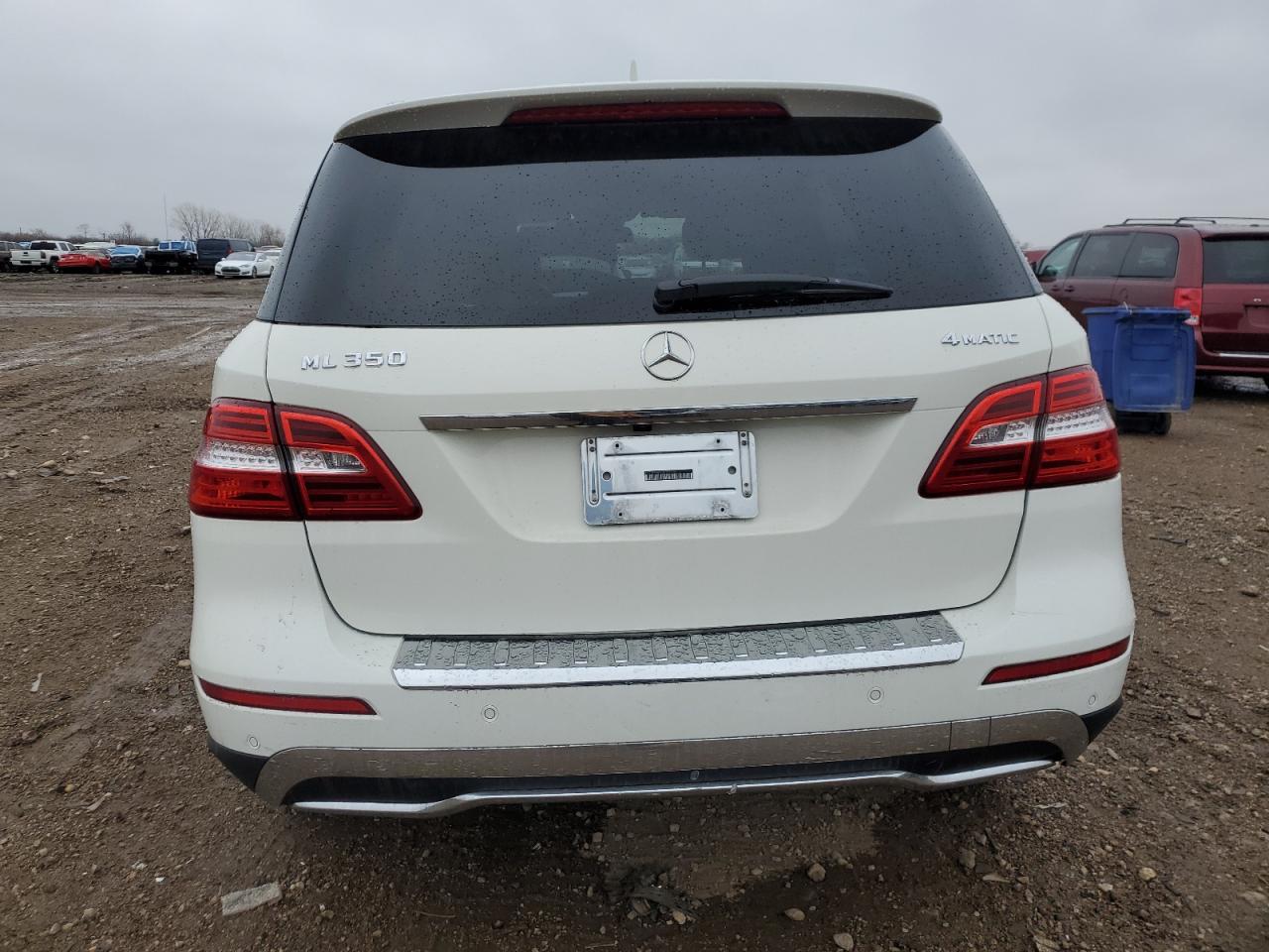 2012 Mercedes-Benz Ml 350 4Matic VIN: 4JGDA5HB7CA031208 Lot: 93286215