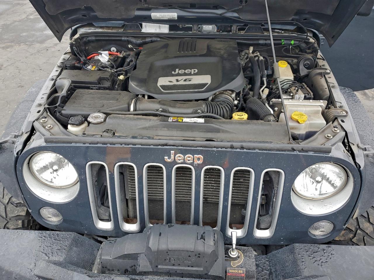 2016 Jeep Wrangler Unlimited Sahara VIN: 1C4BJWEG3GL217890 Lot: 94263755