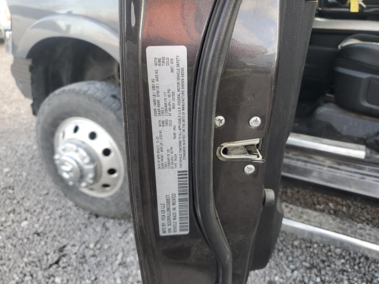 2021 Ram 3500 Laramie VIN: 3C63RRJL0MG588877 Lot: 93337635