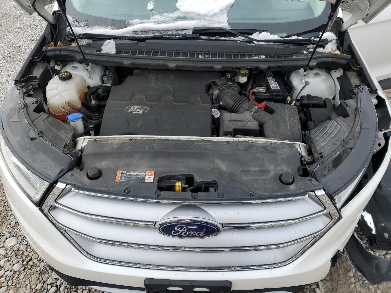 2015 Ford Edge Titanium VIN: 2FMTK4K8XFBB25916 Lot: 92054455