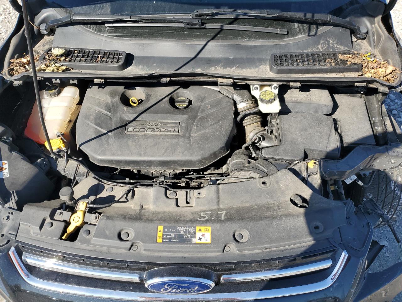 2014 Ford Escape Titanium VIN: 1FMCU0J98EUA20085 Lot: 91457325