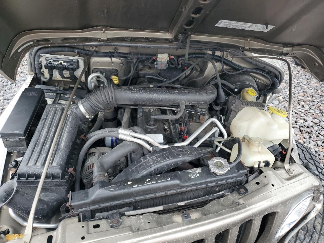 2003 Jeep Wrangler / Tj Sahara VIN: 1J4FA59S63P369086 Lot: 93018175