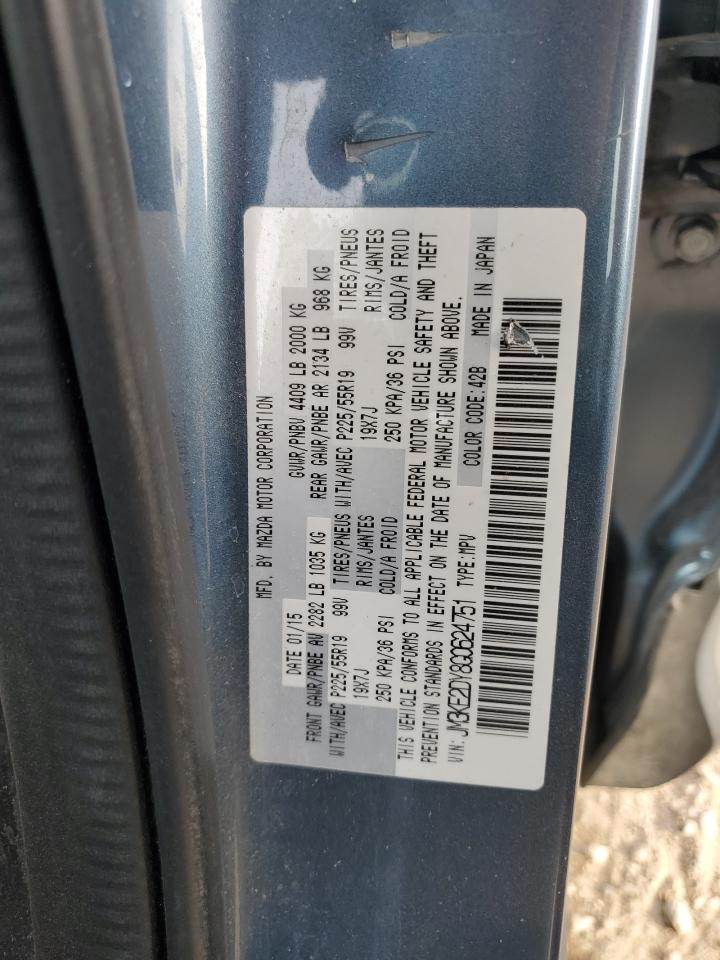 2016 Mazda Cx-5 Gt VIN: JM3KE2DY8G0624751 Lot: 91324495