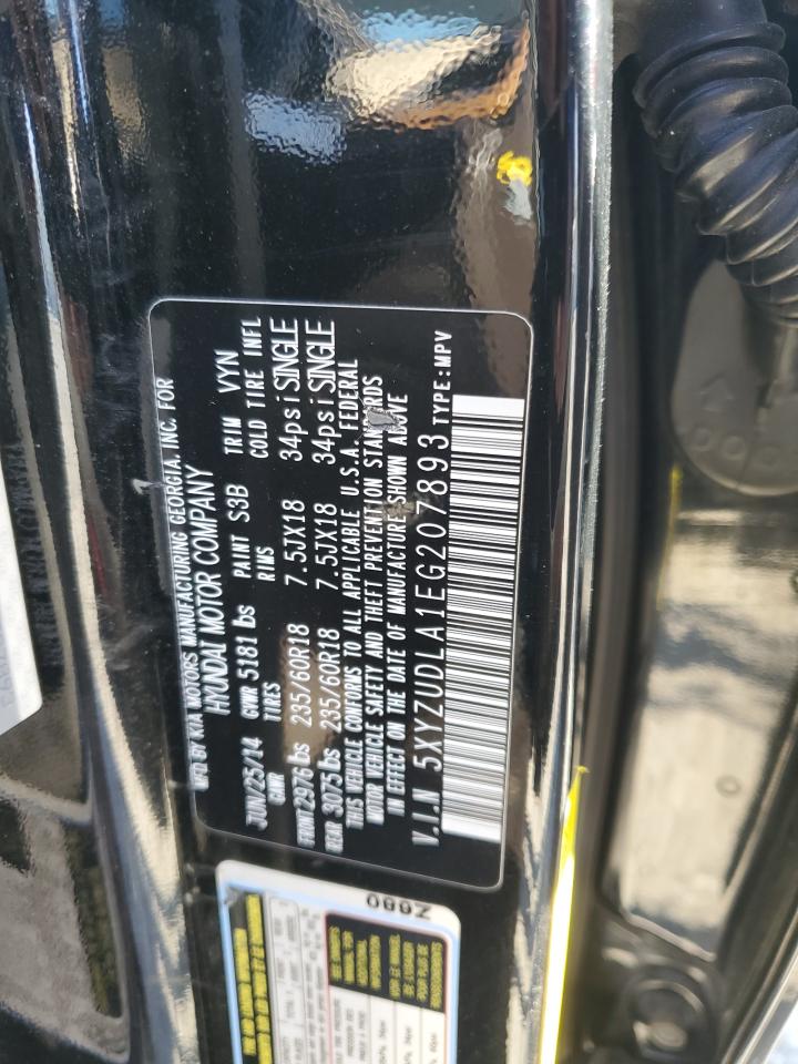 2014 Hyundai Santa Fe Sport VIN: 5XYZUDLA1EG207893 Lot: 92793225