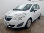 2012 VAUXHALL MERIVA 1.7 CDTI 16V [110] EXCLUSIV 5DR AUTO for sale at Copart GLOUCESTER