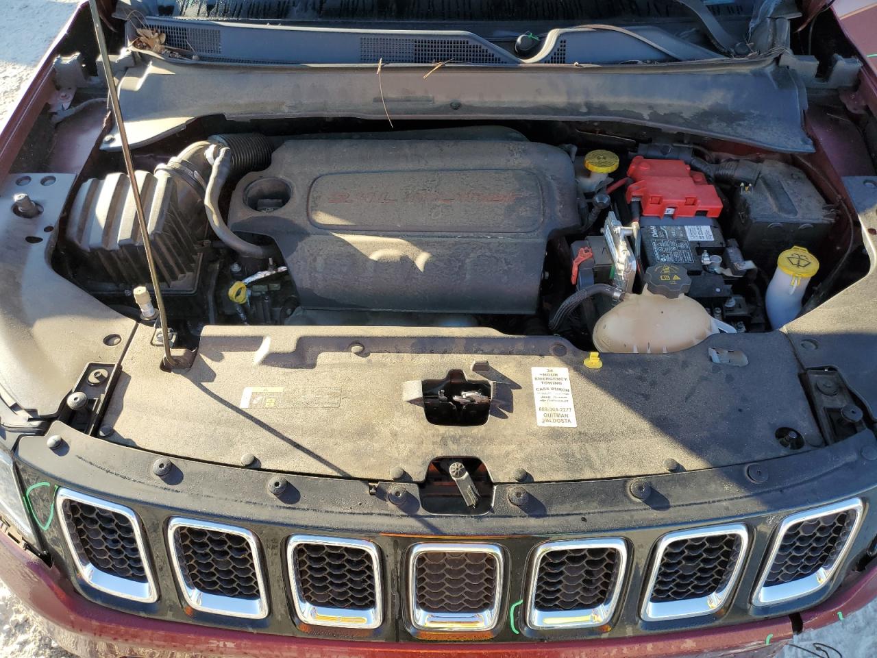 2020 Jeep Compass Latitude VIN: 3C4NJCBB7LT248854 Lot: 90661365