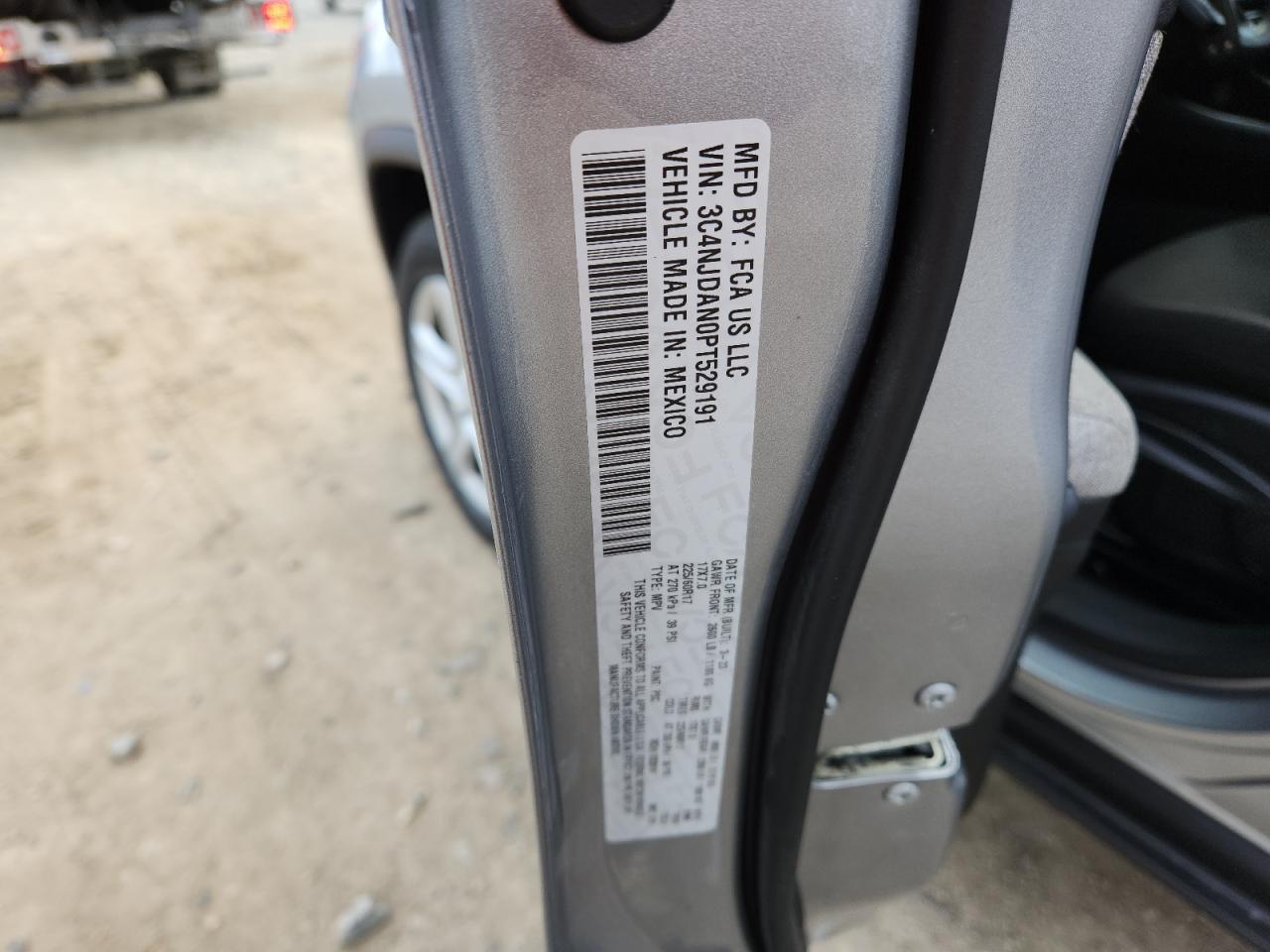 2023 Jeep Compass Sport VIN: 3C4NJDAN0PT529191 Lot: 92088915