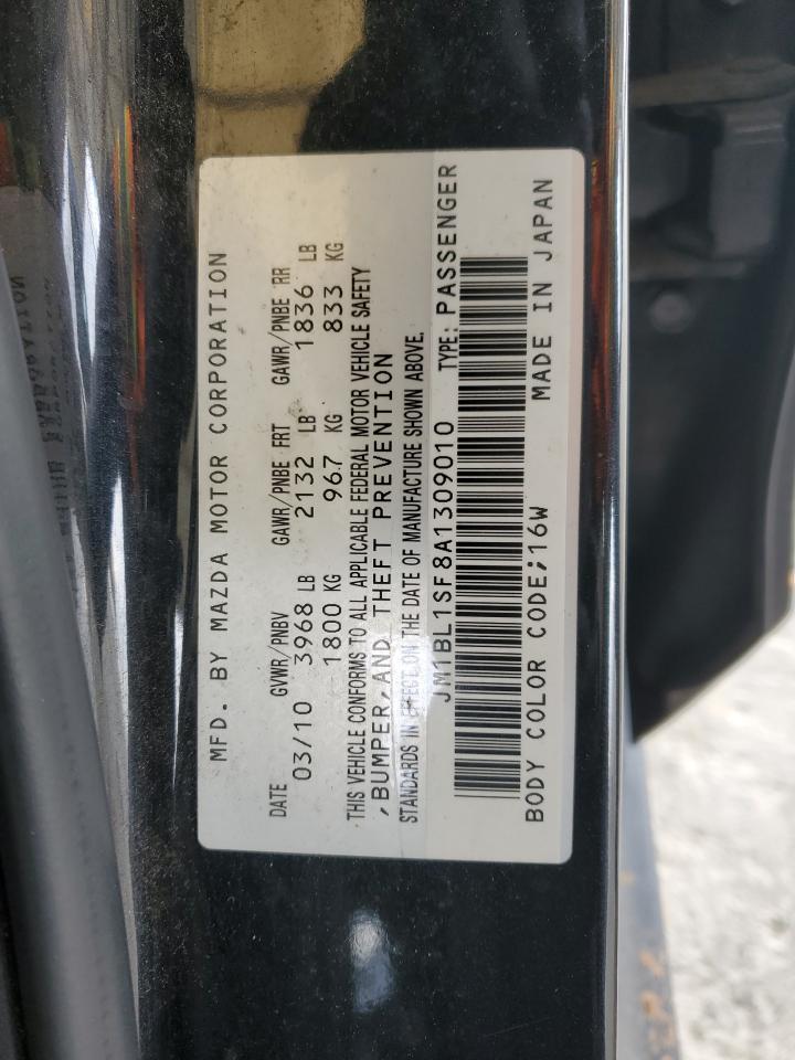2010 Mazda 3 I VIN: JM1BL1SF8A1309010 Lot: 90969655