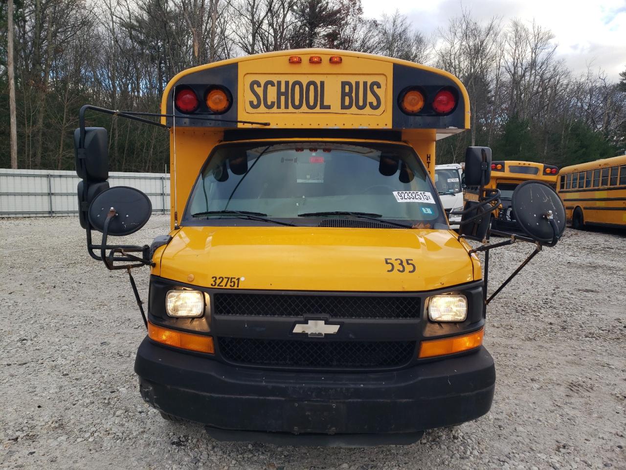 2012 Thomas Minotour G3500 - School Bus VIN: 1GB3G3BG5C1174413 Lot: 92332515