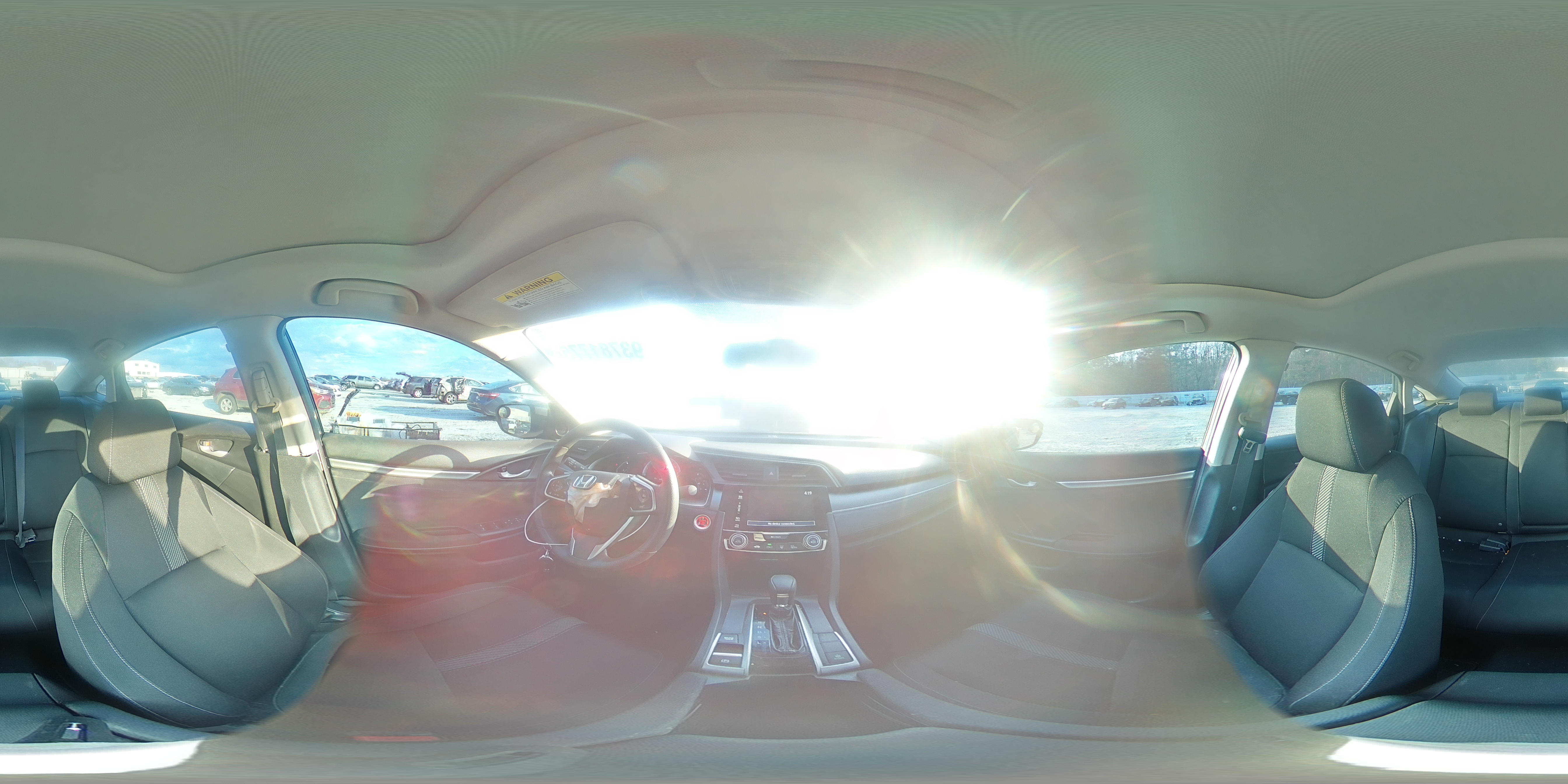 2017 Honda Civic Ex VIN: 19XFC2F74HE077698 Lot: 93781775